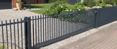 Modern Aluminum Fence