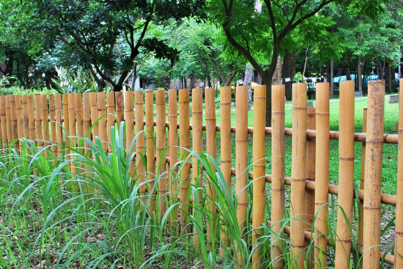 Bamboo Boundary Fence